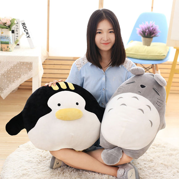 Totoro and Penguin Plush Toy