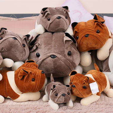 Bulldog  Puppy Stuffed Toy