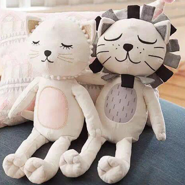 Lion and Cat Shaped Dolls