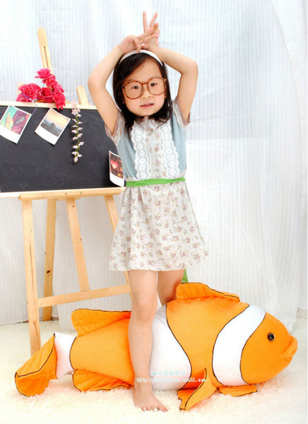 Fish Cartoon Plush Baby Toy